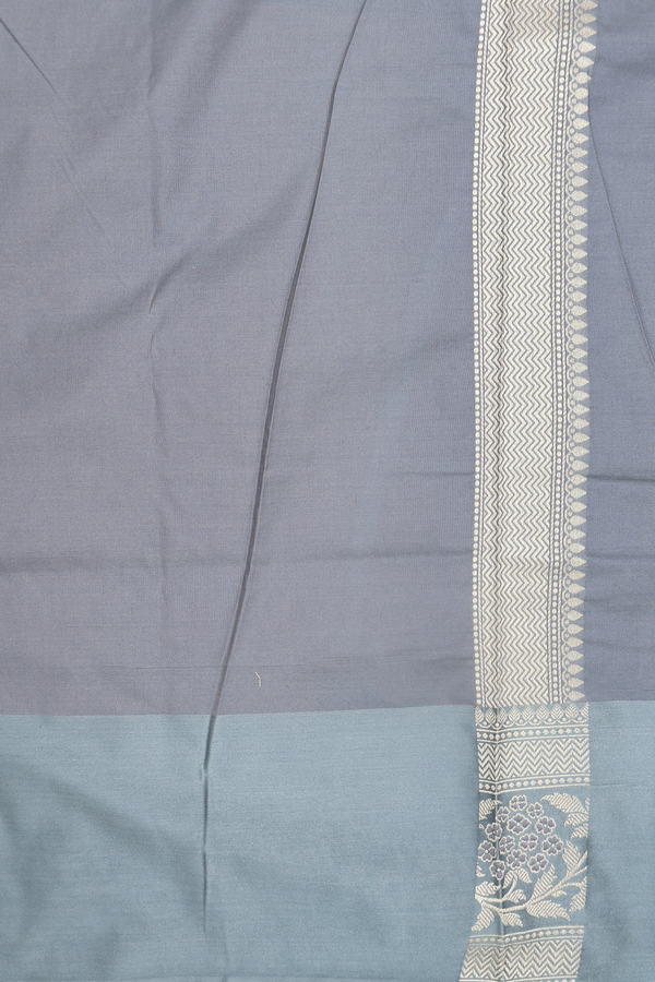 Banarasi Silk Saree In Yellowish Beige With Zari Buttis