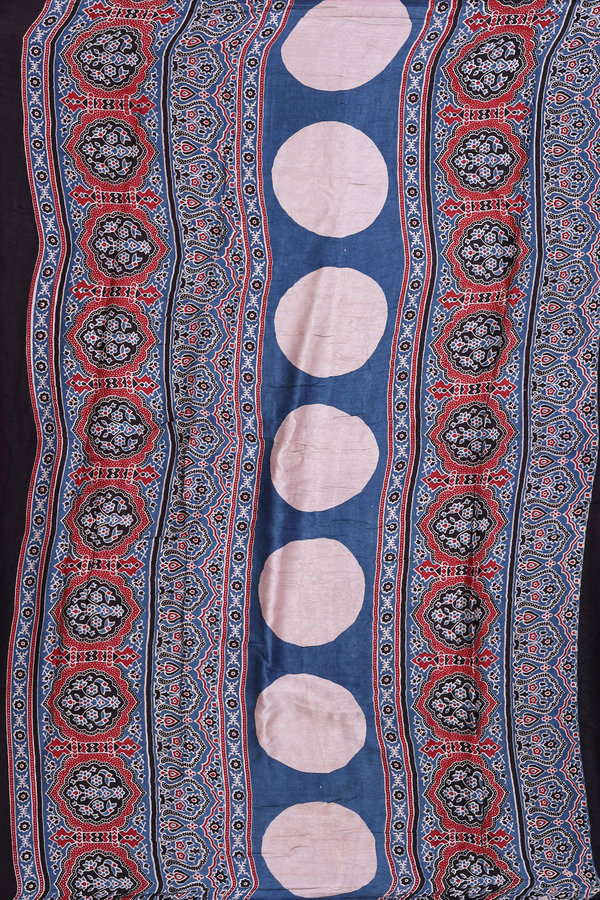 Bandhani Silk Saree Grape Purple With Tie And Dye Design