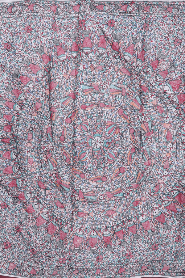 Bandhani Silk Saree In Cobalt Blue With Tie And Dye Design