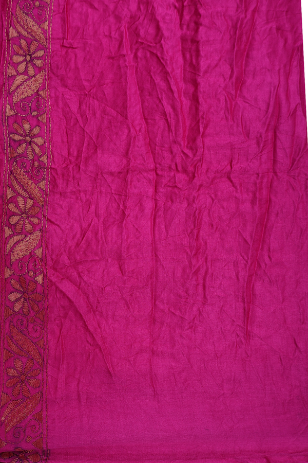 Bandhani Silk Saree In Grape Purple With Tie And Dye Design