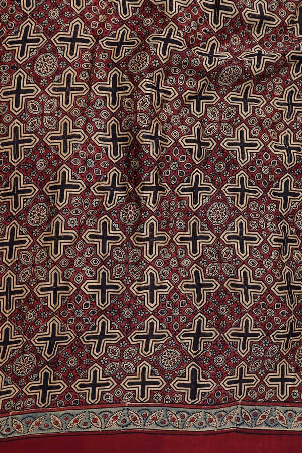 Bandhani Silk Saree In Midnight Green With Tie And Dye Design