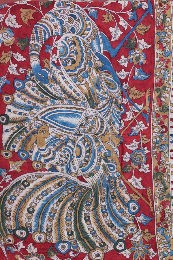 Bandhani Silk Saree In Prussian Blue With Tie And Dye Design