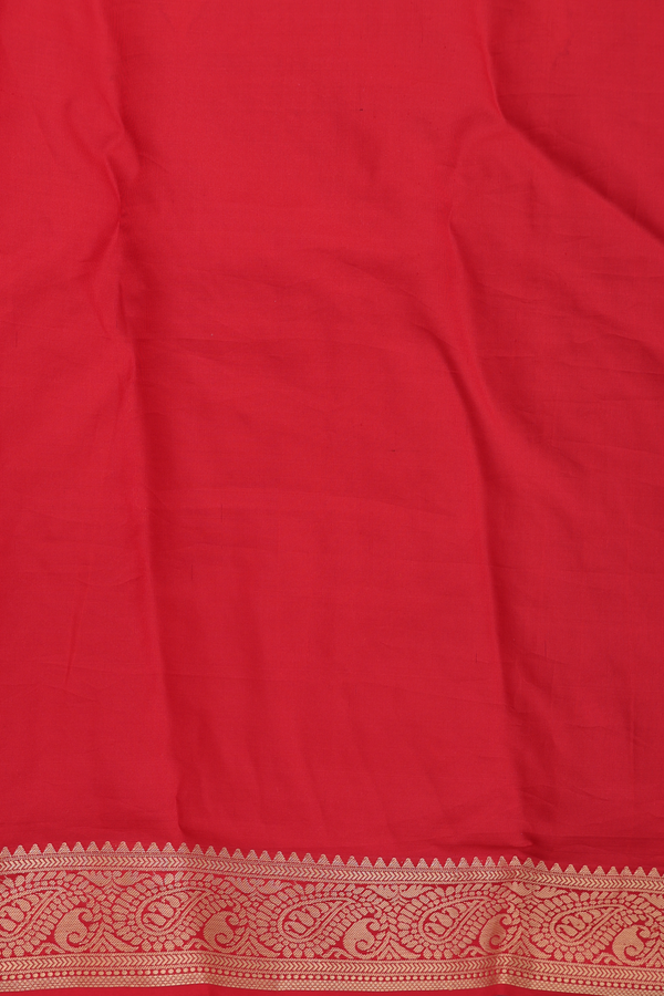 Bandhani Silk Saree In Purple With Floral Buttas