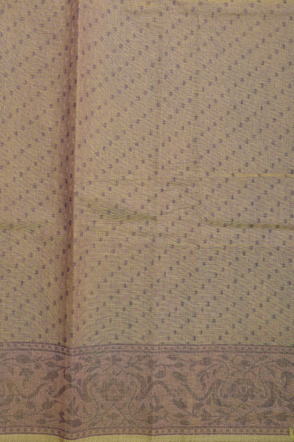Bengal Cotton Saree In Dual Tone With Allover Design