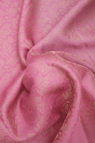 Brocade Design Blush Pink Mysore Silk Saree
