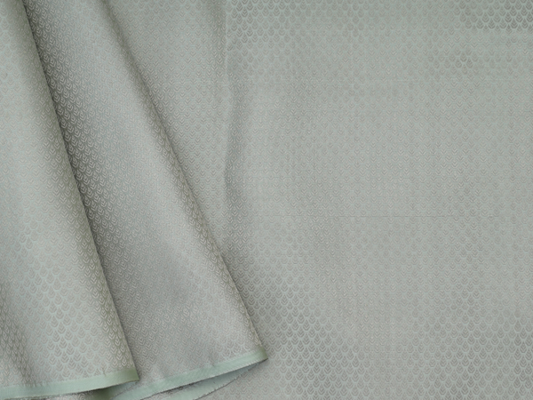Brocade Design Pastel Green Kanchipuram Silk Blouse Material