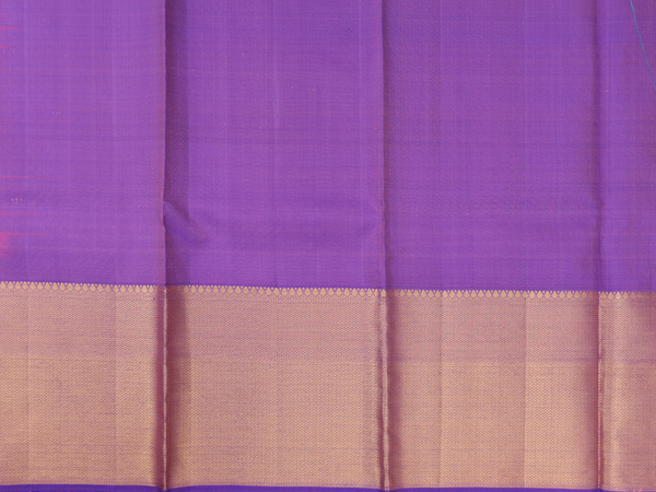 Brocade Design Punch Pink Kanchipuram Half Saree Material