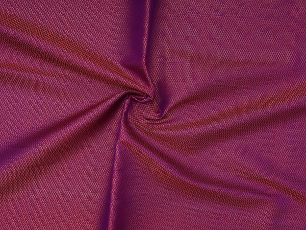 Brocade Design Purple Kanchipuram Silk Blouse Material