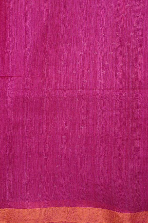 Bailu Silk Saree In Purple Rose With Contrast Border