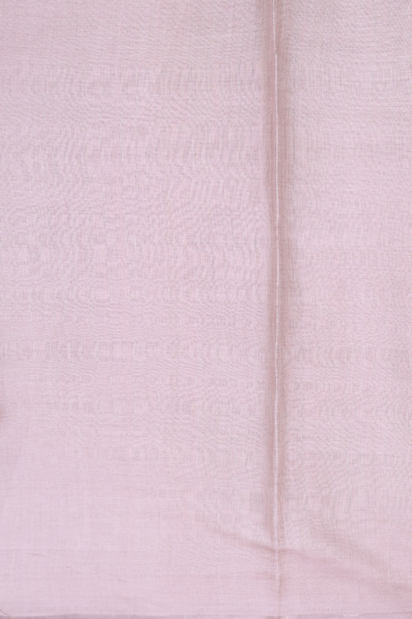 Tussar Silk Saree In Pink With Zari Buttas