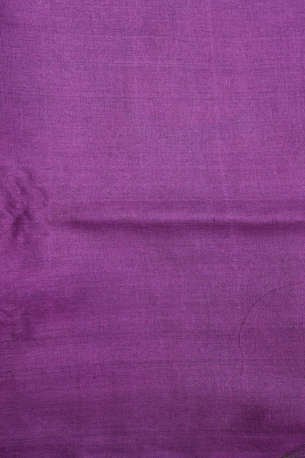 Tussar Silk Saree In Fern Green With Floral Printed Design