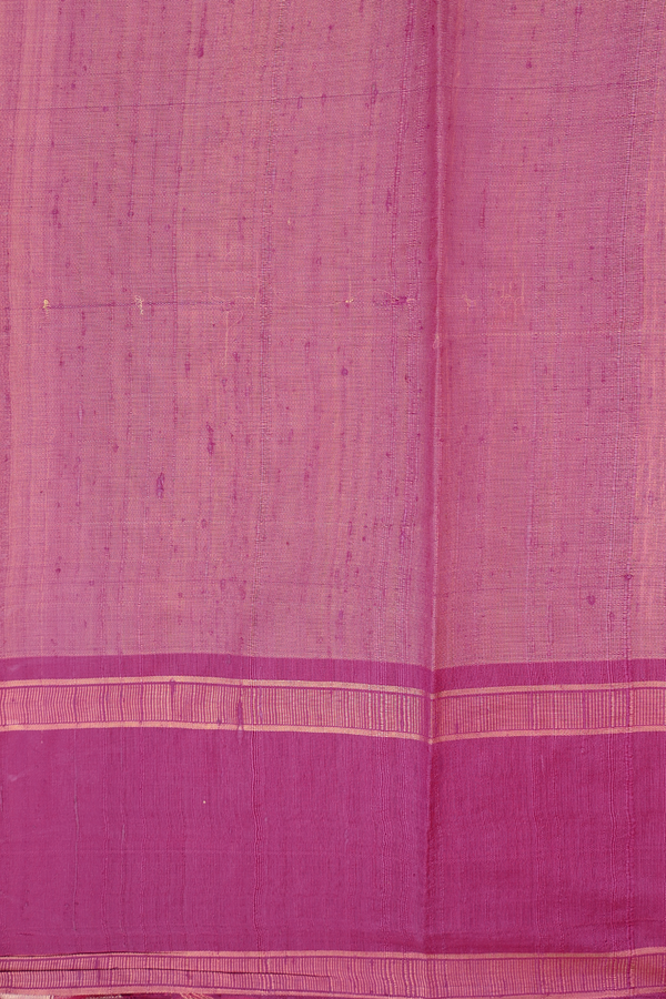 Jute Saree In Beige With Stripes Design