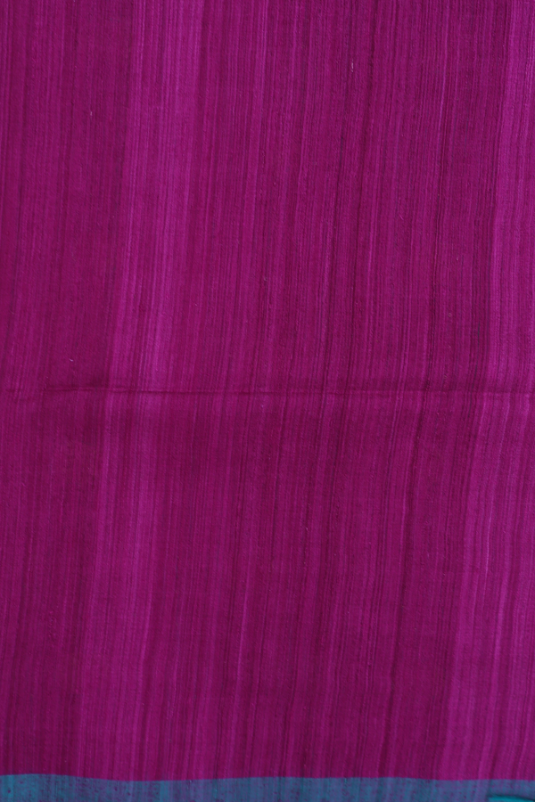 Bailu Silk Saree In Grape Purple With Chamki Work