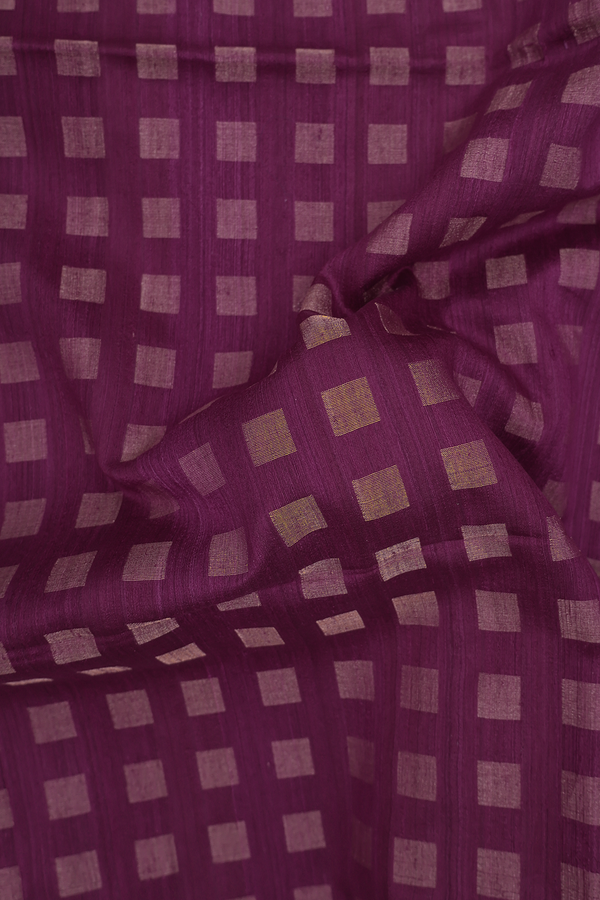 Bailu Silk Saree In Purple With Zari Design