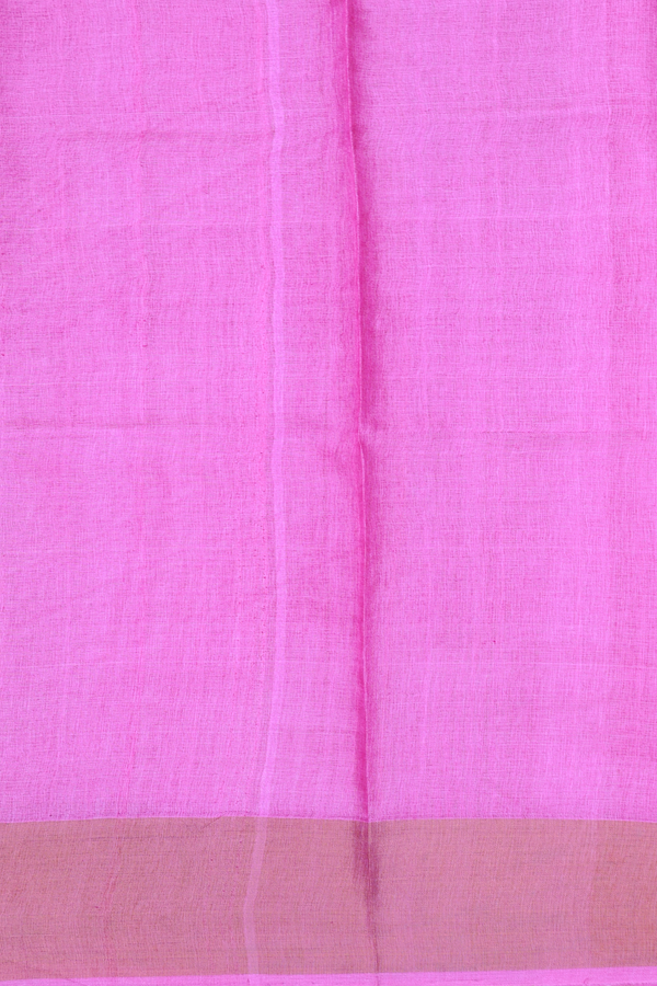 Tussar Silk Saree In Lavender With Triangle Printed Design