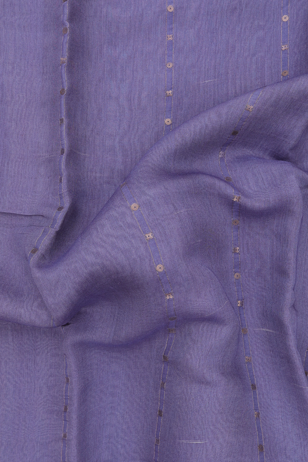 Bailu Silk Saree In Light Purple With Chamki Work