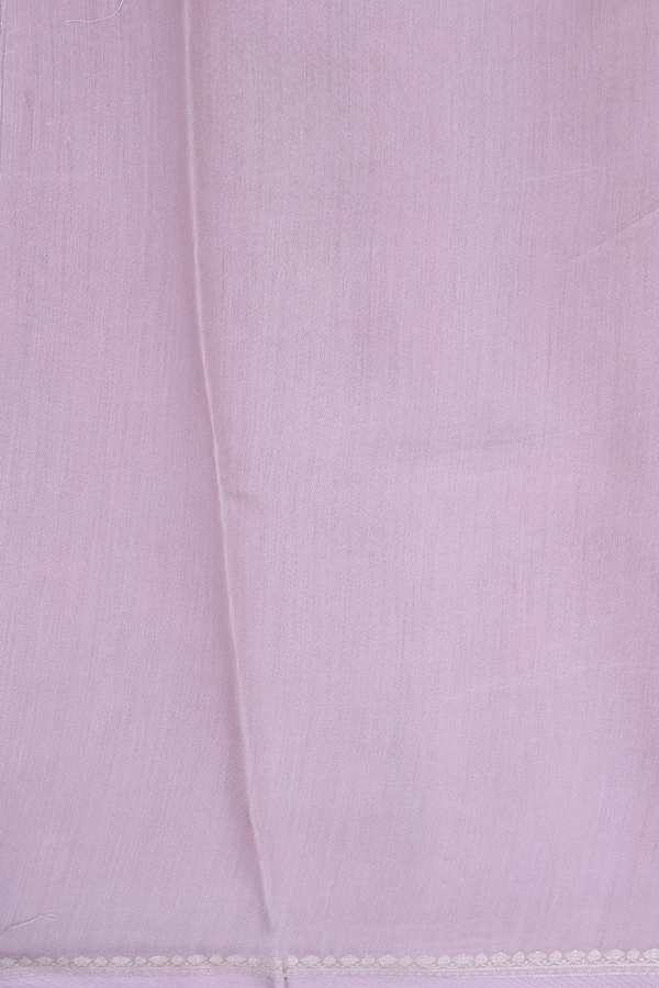 Organza Silk Saree In Rose Brown With Fish Design