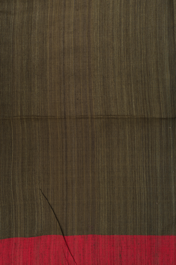 Bailu Silk Saree In Green With Chamki Work