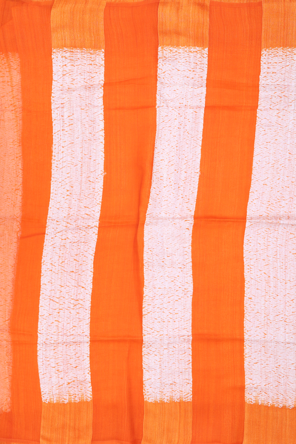 Bailu Silk Saree In White With Allover Design