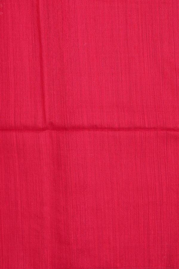Bailu Silk Saree In Scarlet Red With Chamki Work