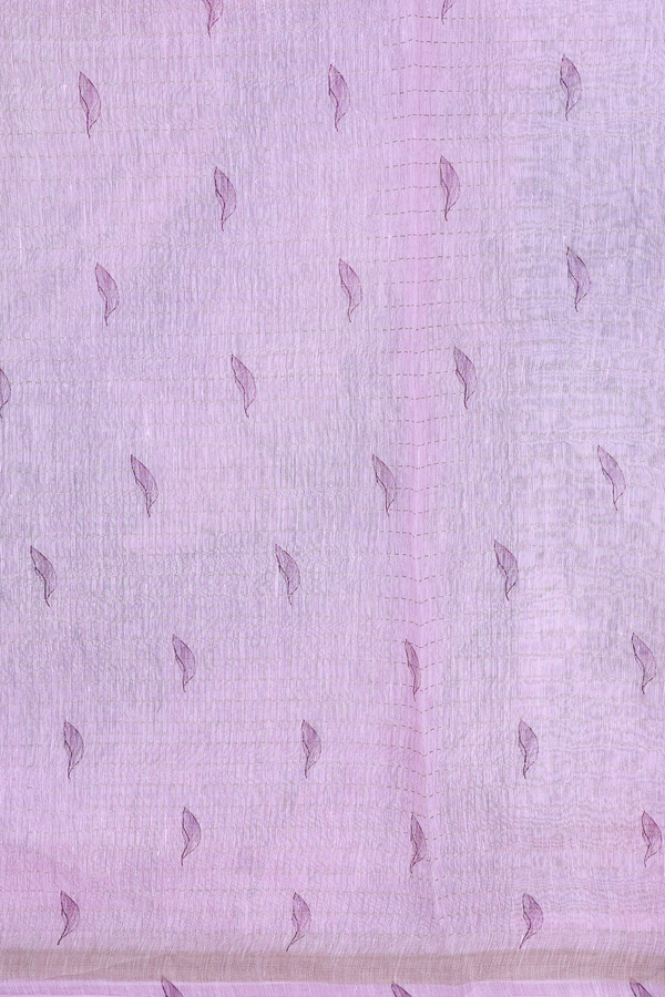 Linen Saree In Multicolor With Allover Design