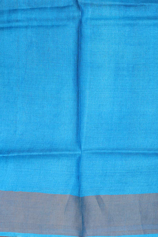 Tussar Silk Saree In Multicolor With Printed Design