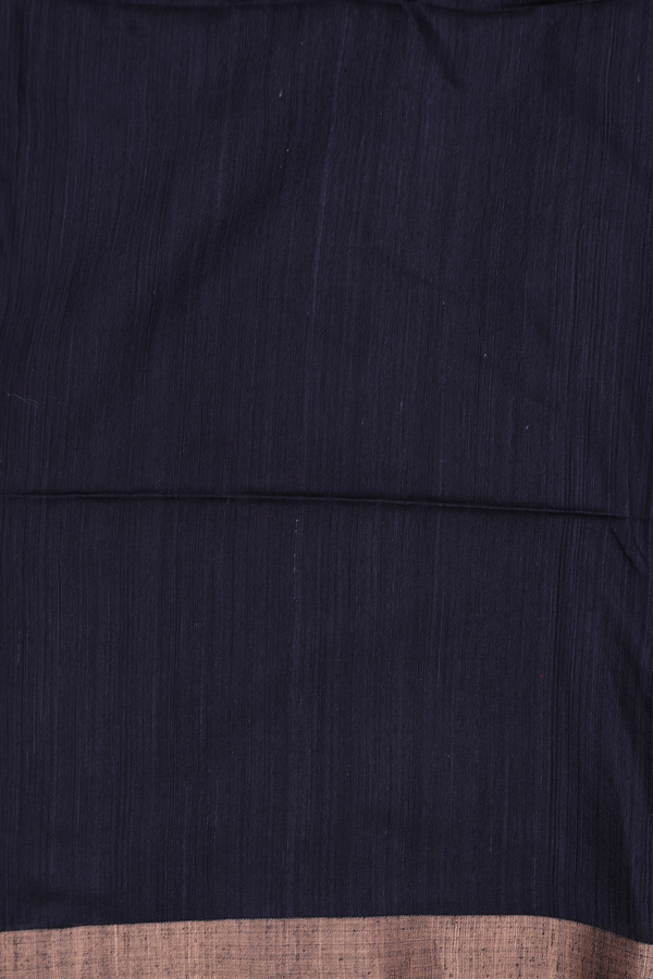 Bailu Silk Saree In Black With Zari Motifs
