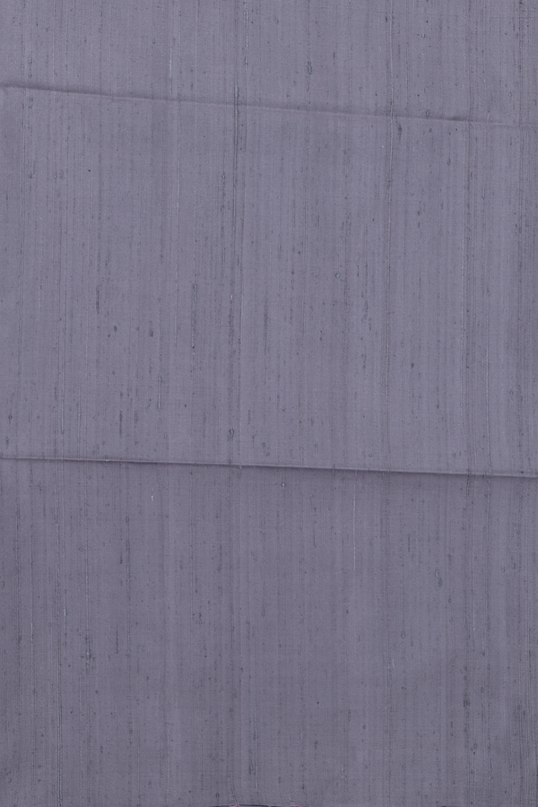 Soft Silk Saree In Grey With Circle Motifs