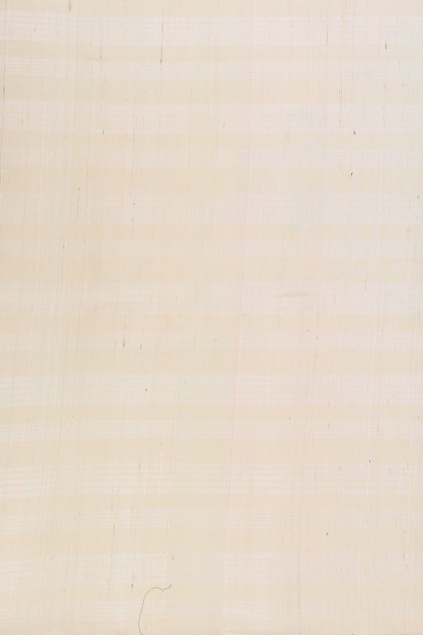 Soft Silk Saree In Cream Color With Stripes Design