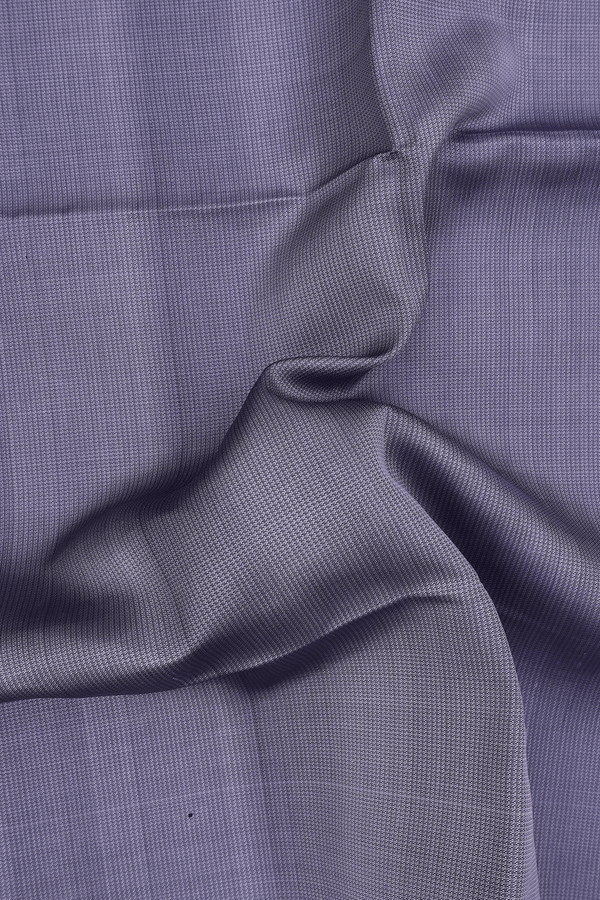 Soft Silk Saree In Grey With Stripes Design
