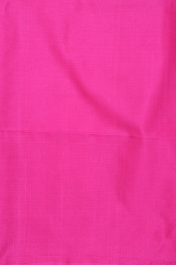 Soft Silk Saree In Pink With Geometric Design