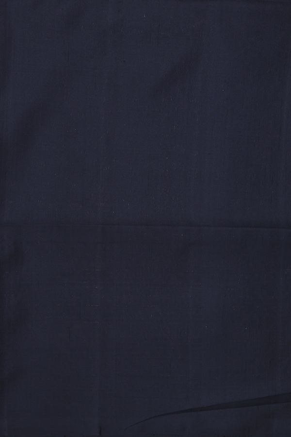 Soft Silk Saree In Black With Geometric Design