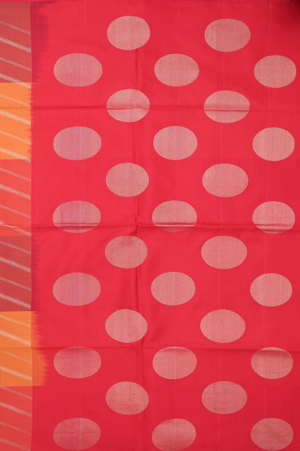 Soft Silk Saree In Multicolor With Checks Design