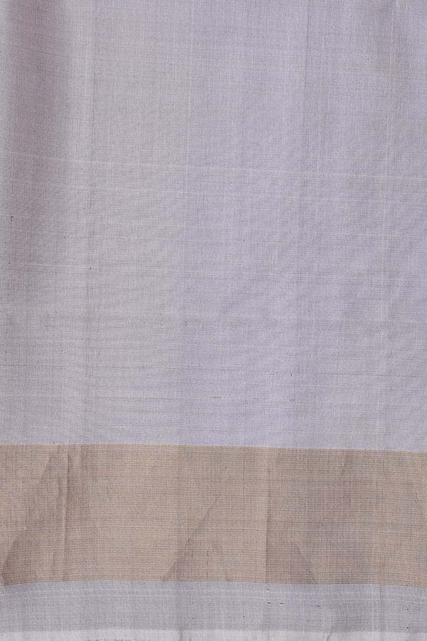 Soft Silk Saree In Red With Chevron Design