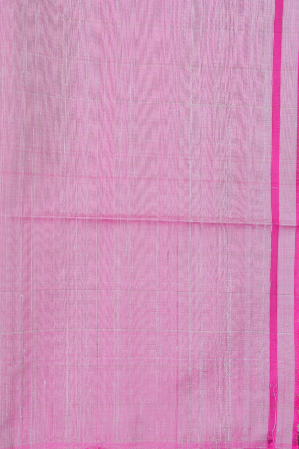 Soft Silk Saree In Multicolor With Checks Design