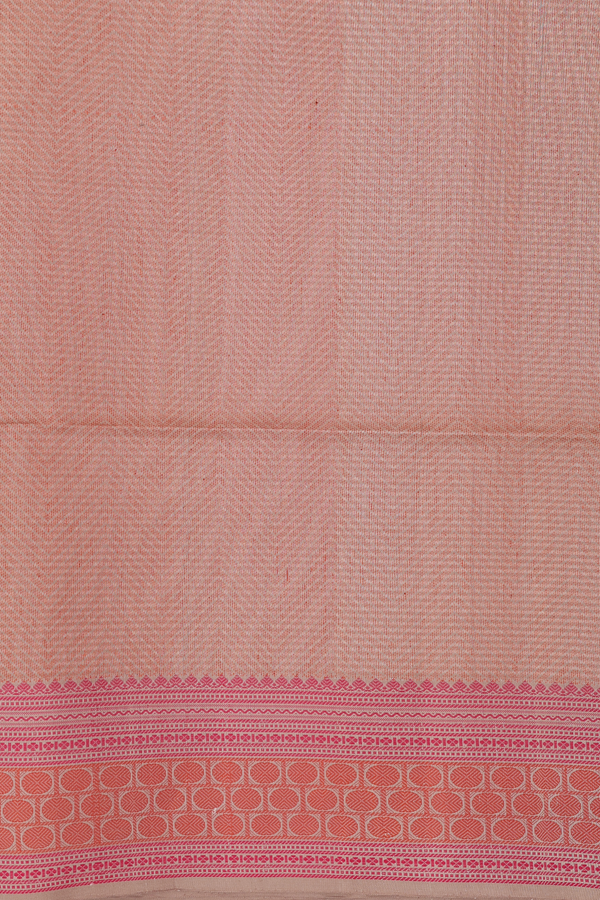 Soft Silk Saree In Dusty Olive With Stripes Design