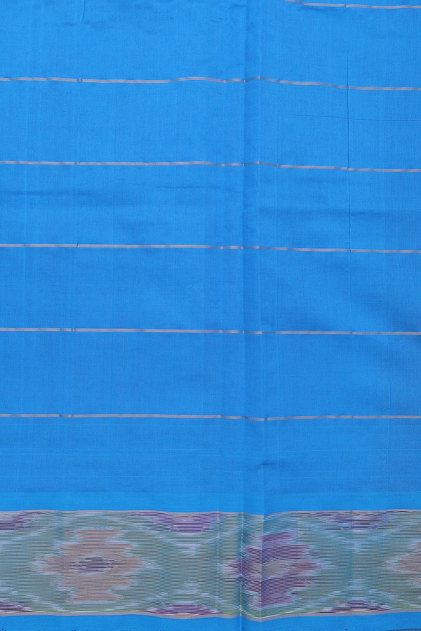 Traditional Silk Cotton Saree In Red With Checks Design