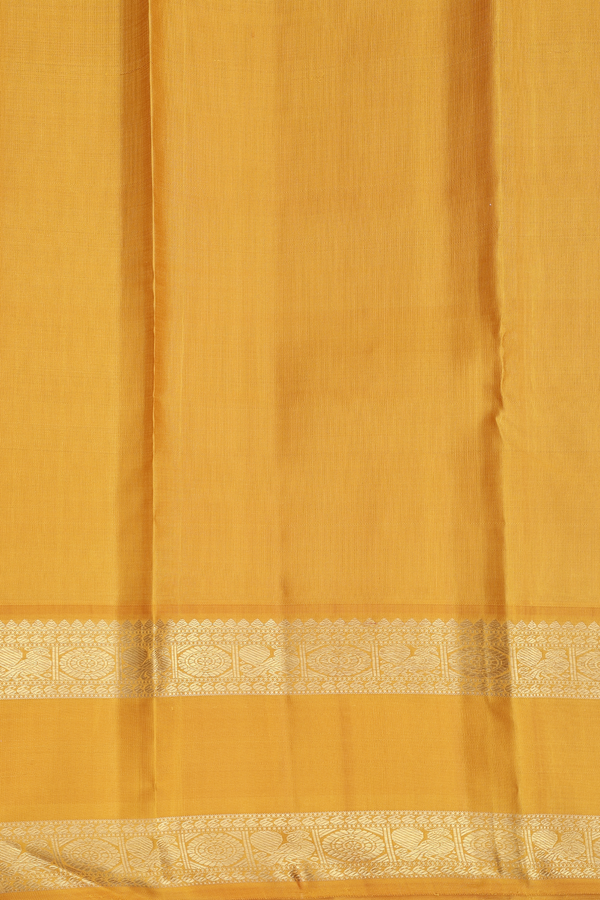 Kanchipuram Silk Saree In Multicolor With Checks Design