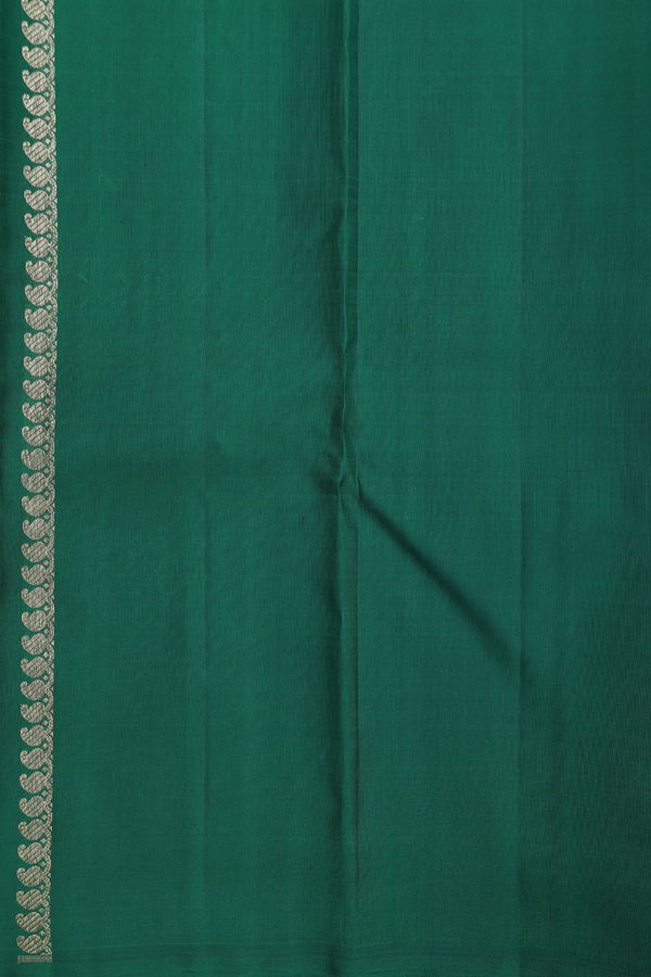 Kanchipuram Silk Saree In Pink With Jacquard Pattern