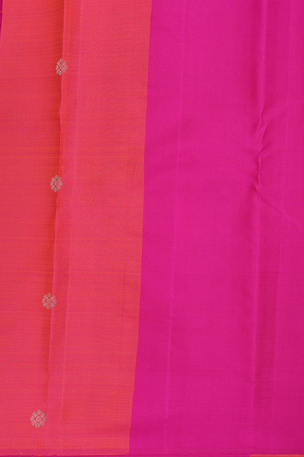 Kanchipuram Silk Saree In Yellow With Malli Moggu Buttas