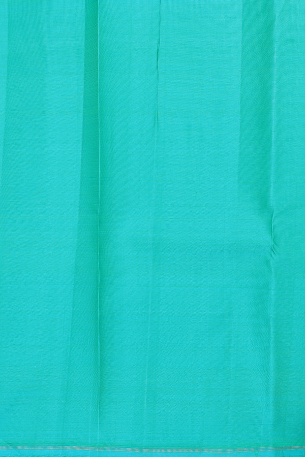 Kanchipuram Silk Saree In Yellow With Checks Design