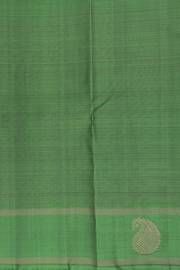 Kanchipuram Silk Saree In Royal Blue With Checks Design