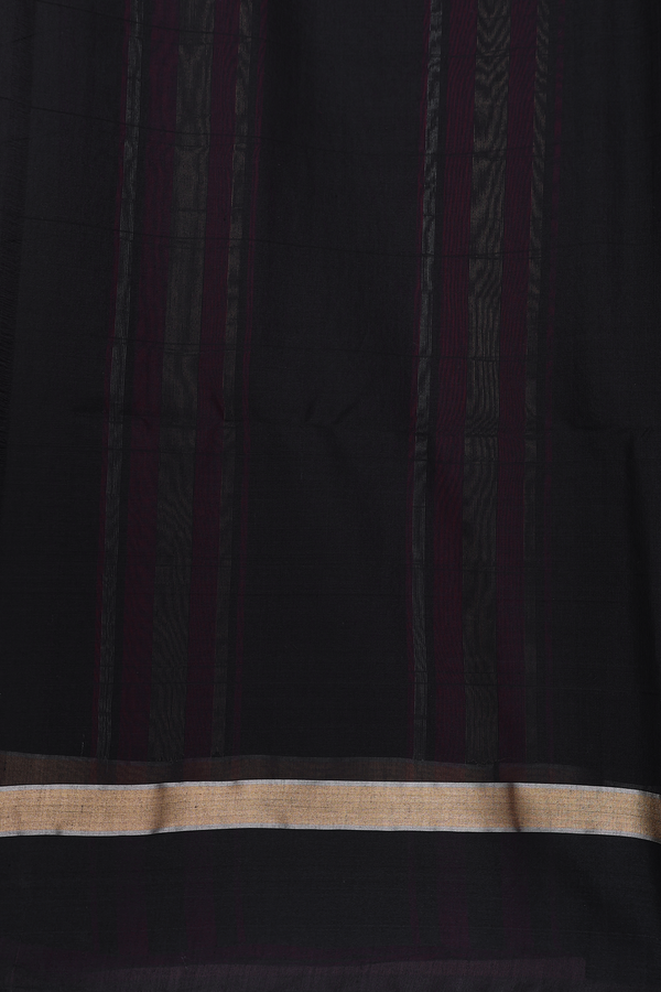 Kora Silk Cotton Saree In Pink With Checks Design