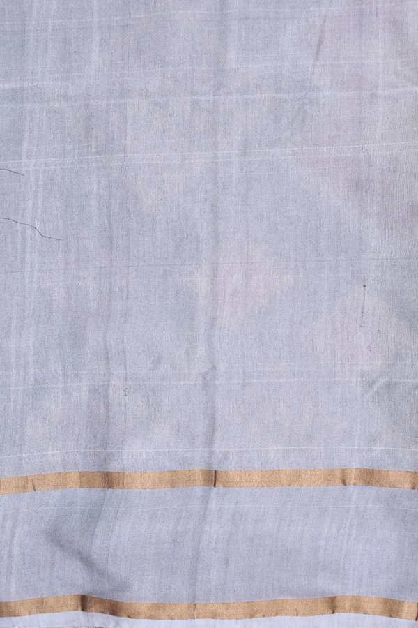 Kora Silk Cotton Saree In Dark Green With Allover Design