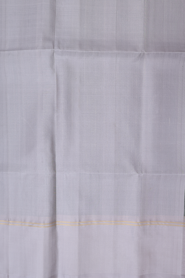 Zari Stripes Design Forest Green Soft Silk Saree