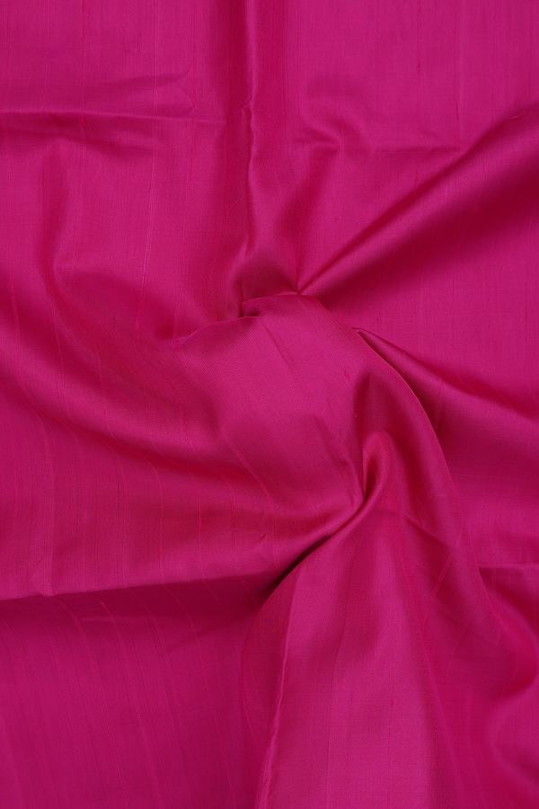 Soft Silk Saree In Plain Purple Rose With Zari Border
