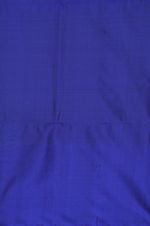 Soft Silk Saree In Teal Blue With Floral Buttas