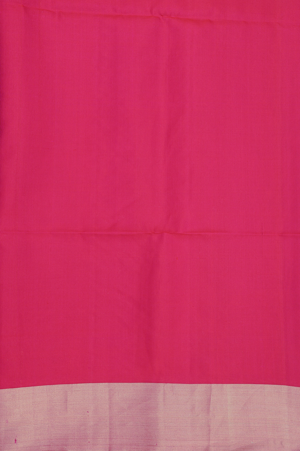 Soft Silk Saree In Greenish Blue With Diamond Motifs