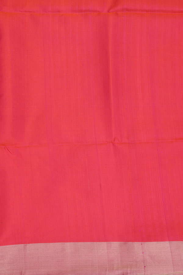 Soft Silk Saree In Lime Green With Zari Motifs