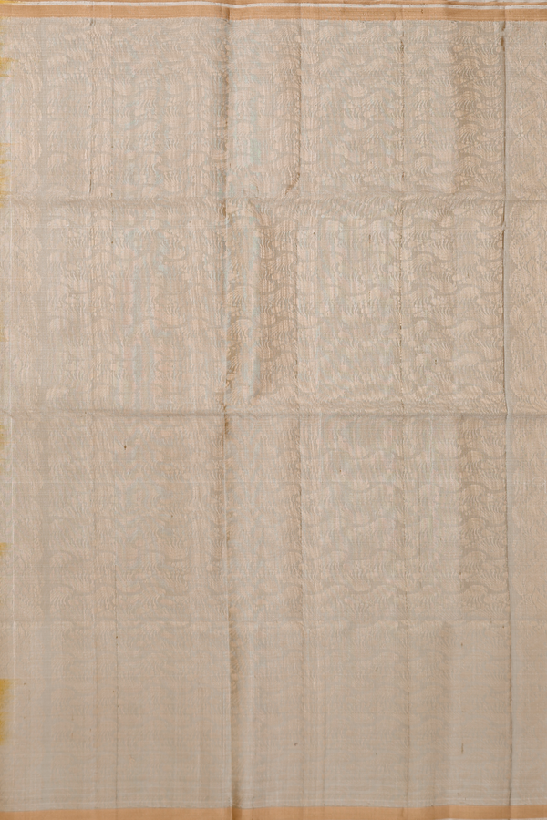 Soft Silk Saree In Yellow And Olive With Checks Design